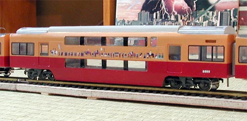 鉄道模型趣味のページ 京阪電車二階建て車両８８００系製作